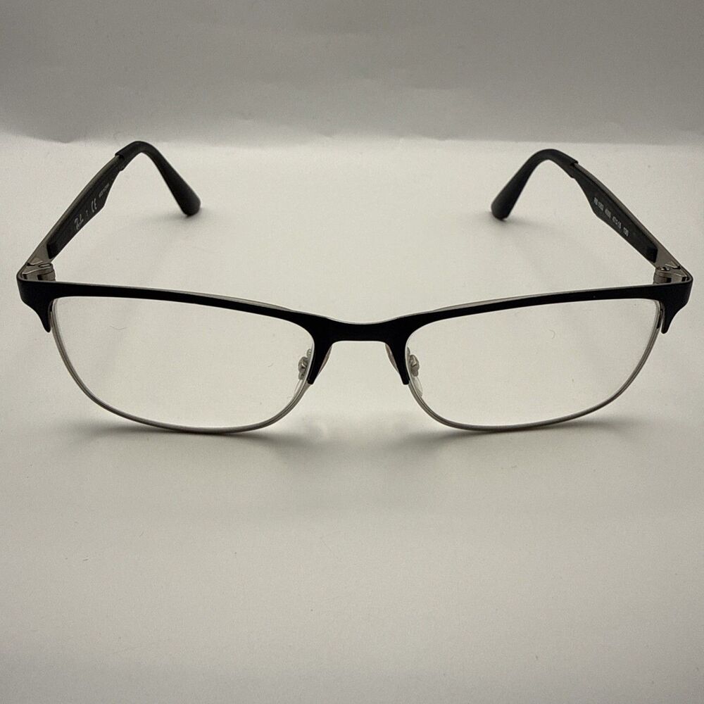 Ray-Ban Junior RY1052 Eyeglasses Matte Black Silver Frames Kids Child 47-15-130